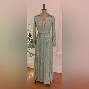 Vintage Hollywood Regency Style Gown